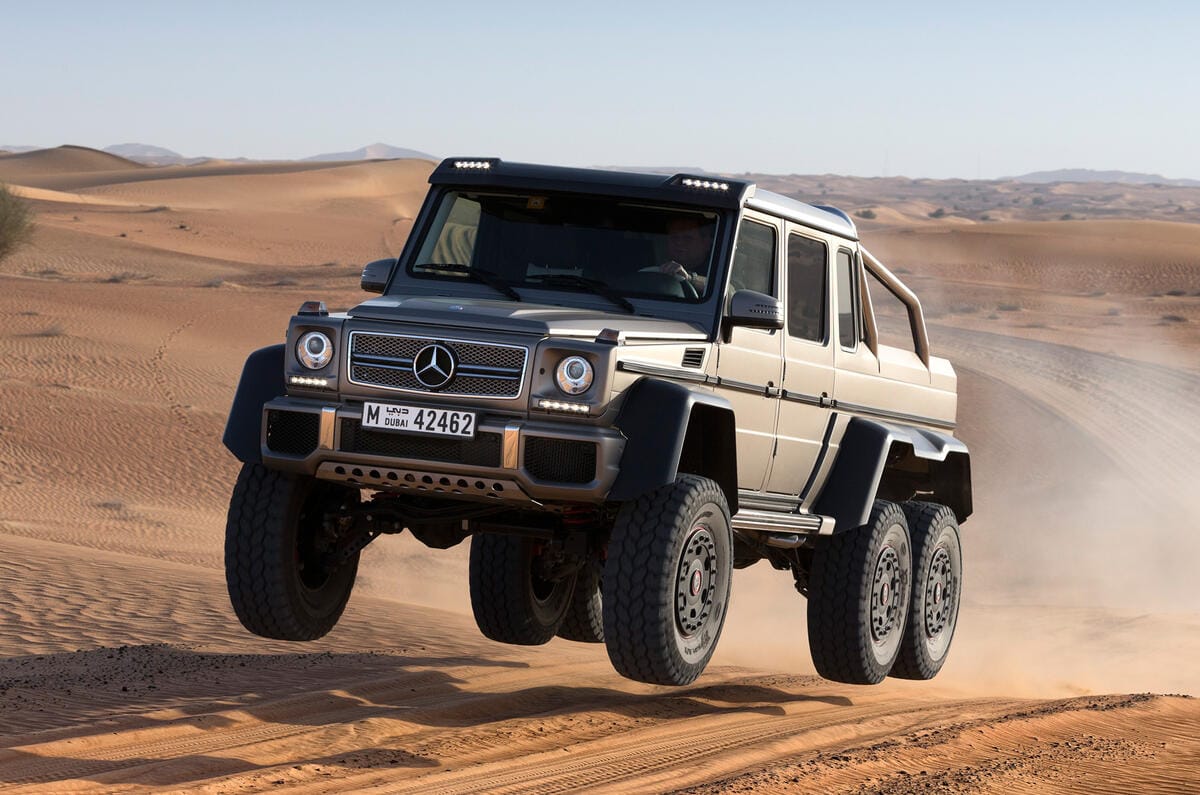 مرسدس آ ام گ G63 6x6
